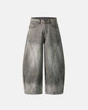 Ink splash Barrel Jeans | Inflation Streetwear INFLATION