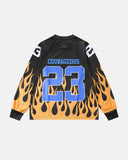 NO.23 & Flame Print Mesh Tees | Inflation Streetwear INFLATION