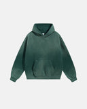 Acid Washed Ripped Fleece Hoodies | Inflation Streetwear INFLATION