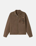 Embroidered Boxy Workwear Jacket | Inflation Streetwear