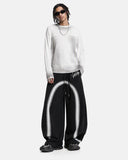 Spray Graphic Barrel Sweatpants | Inflation Streetwear