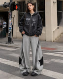 Contrast Patchwork Barrel Sweatpants | Inflation Streetwear INFLATION