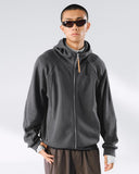 LYCRA® High Collar Comfy  Zip Up Hoodies | Inflation Streetwear INFLATION