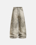 Leopard Print Wide Leg Pants | Inflation Streetwear