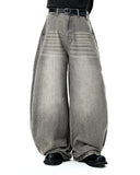 INFLATION Washed Barrel Baggy Jeans INFLATION