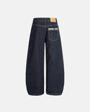 Raw Blue Deconstructed Baggy Jeans | Inflation Streetwear INFLATION