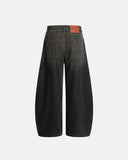 Vintage Leopard Print Barrel Jeans | Inflation Streetwear INFLATION