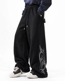 Washed Distressed Barrel Sweatpants | Inflation Streetwear INFLATION