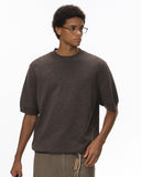 Knitwear Short-sleeved Crewneck Sweater | Inflation Streetwear INFLATION