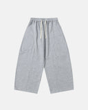 Grey Baggy Wide Leg Sweatpants | Inflation Streetwear INFLATION