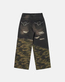 Camo Digital  Printing Baggy Jeans | Inflation Streetwear INFLATION