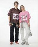 Number 23 Pink Mesh Jersey | Inflation Streetwear INFLATION