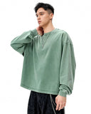 Distressed Washed Long Sleeve Tees | Inflation Streetwear INFLATION