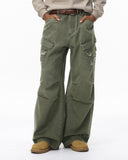 Garment Wash Ripped Cargo Pants | Inflation Streetwear INFLATION