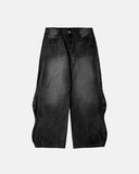 INFLATION Brand Washed Baggy Denim Pants INFLATION