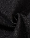 Metal Clasp Contrast Stitch Baggy Jeans | Inflation Streetwear
