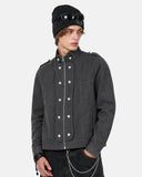 Napoleon-Inspired Button Boxy Jacket | Inflation Streetwear