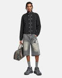Napoleon-Inspired Button Boxy Jacket | Inflation Streetwear