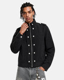 Napoleon-Inspired Button Boxy Jacket | Inflation Streetwear