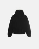 Faux Fur Lined Clasp Bomber Jacket | Inflation Streetwear INFLATION