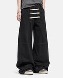 Braided Rope Barrel Pants | Inflation Streetwear