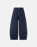 Colorful Rhinestones Ballon jeans | Inflation Streetwear INFLATION