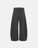 Pinstripe Pleated Barrel Trousers | Inflation Streetwear INFLATION