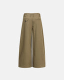 Pinstripe Buttons Barrel Suit Pants | Inflation Streetwear INFLATION
