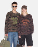 Distressed Layered Camo Graphic T-Shirt | Inflation Streetwear