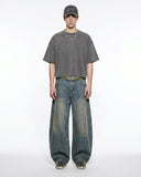 Distressed Boxy Washed Tees | Inflation Streetwear INFLATION