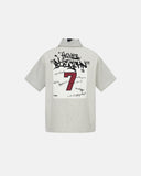 Graffiti Patch Striped Shirts | Inflation Streetwear INFLATION