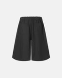 black knee length shorts men