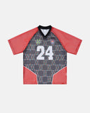 Color-Block Oversized Mesh Jersey | Inflation Streetwear INFLATION