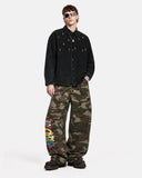 Camo Graphic Wide-Leg Sweatpants | Inflation Streetwear