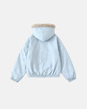 Faux Fur Lined Padded Bomber Jacket | Inflation Streetwear INFLATION