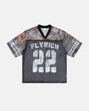 Camo Mesh Digital Print Jersey Tee | Inflation Streetwear INFLATION