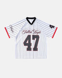 Pinstripe Number Mesh Jersey | Inflation Streetwear INFLATION