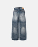 tage whisker wash streetwear jeans