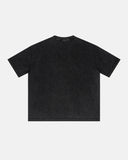 Vintage Race Car Snow Wash Oversized Tee | Inflation Streetwear INFLATION
