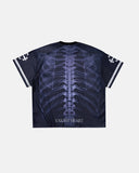 X-Ray Skeleton Graphic Mesh Jersey | Inflation Streetwear INFLATION