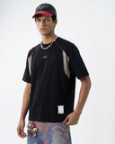 Glow-in-the-Dark Stitching Oversized T-Shirt | Inflation Streetwear INFLATION