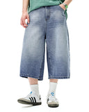 Washed Baggy Longline Jorts | Inflation Streetwear INFLATION