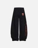 vintage distressed barrel sweatpants