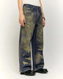 Digital Print Denim Pants | Inflation Streetwear INFLATION