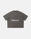 Brand Distressed Washed Tees | Inflation Streetwear INFLATION