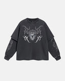 Retro Raw Edge Graphic Tees | Inflation Streetwear INFLATION