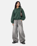 Washed Fleece Boxy Hoodie | Inflation Streetwear