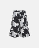 Glitter Camo Cargo Longline Shorts | Inflation Streetwear INFLATION