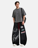Retro Graphic Barrel Sweatpants | Inflation Streetwear