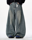 Vintage Washed Barrel Jeans | Inflation Streetwear INFLATION